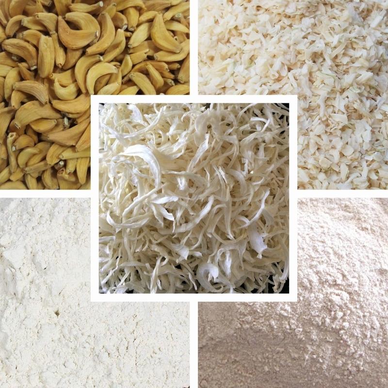 Dehydrated Products - Dehydrated Garlic - Dehydrated White Onion - Manufacturers - Suppliers - Exporters - Importers